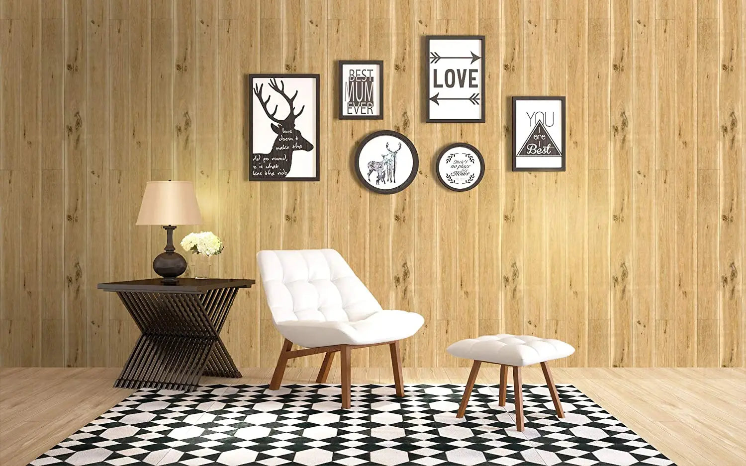 Wood Grain Peel & Stick Wallpaper