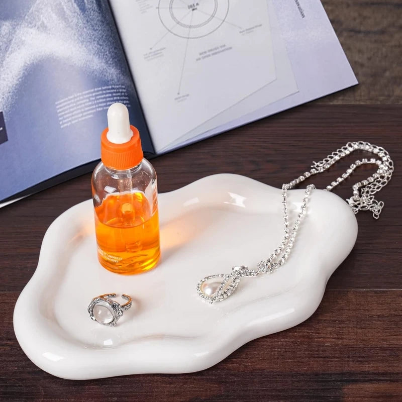 Cloud-Shaped Jewelry Tray