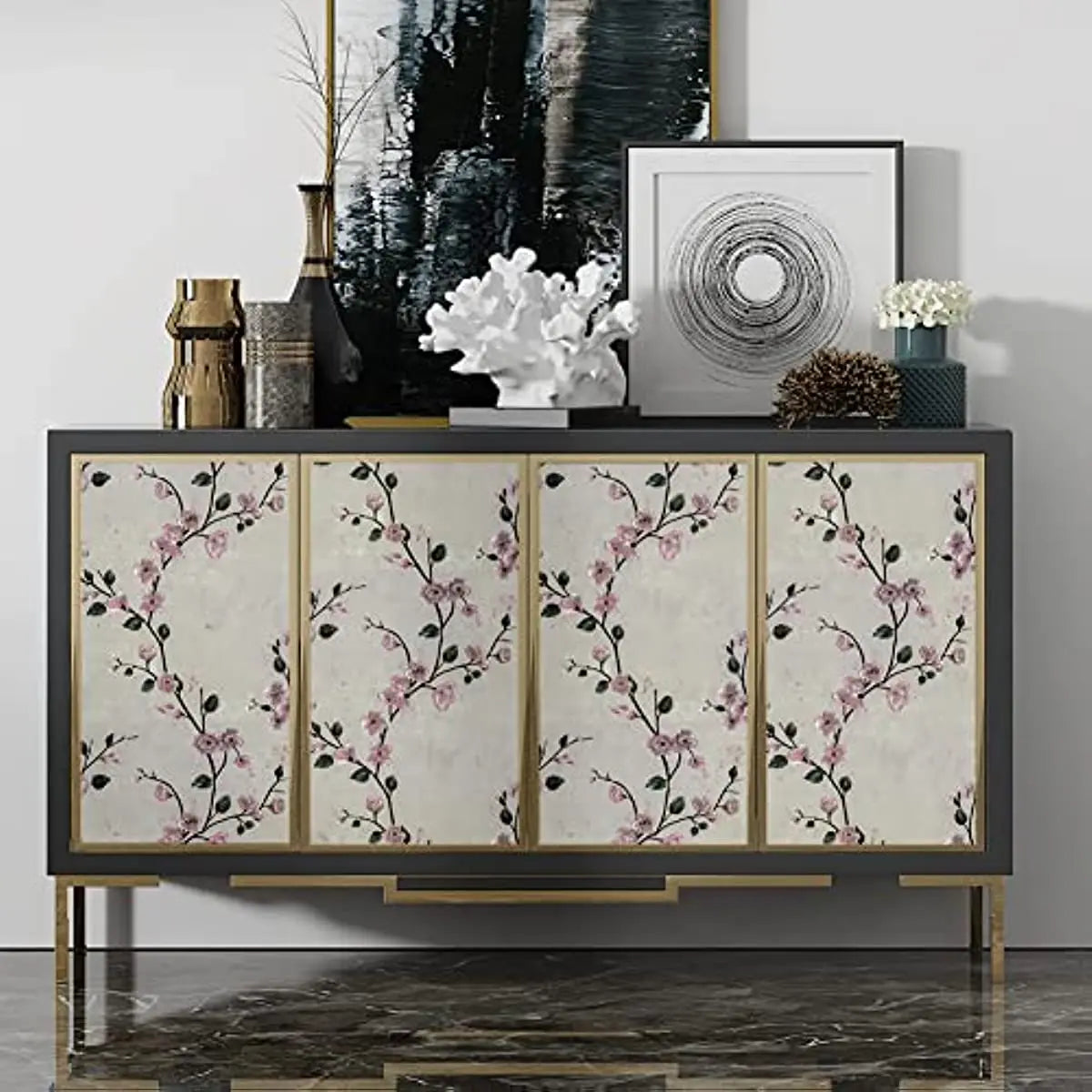 Plum Blossom Peel & Stick Contact Paper