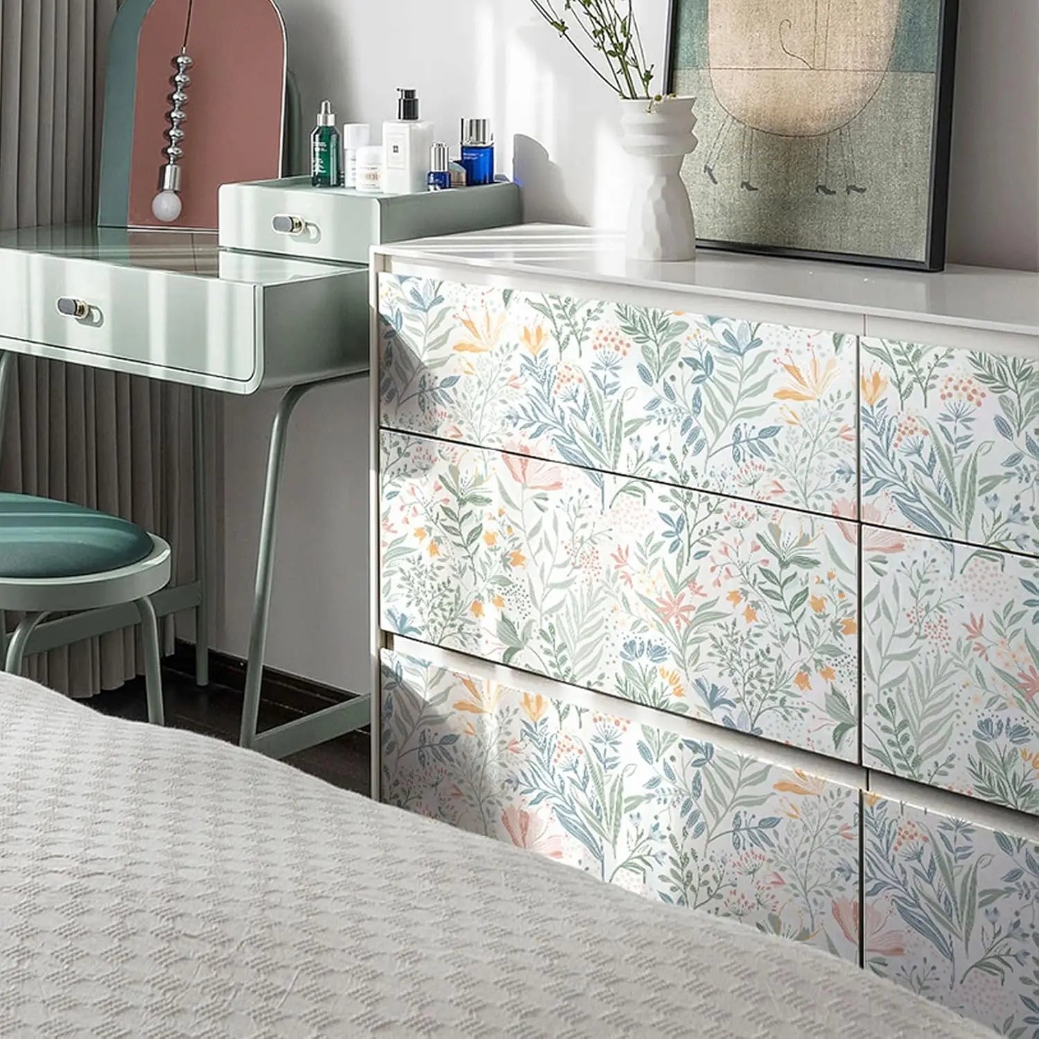 Boho Flower Peel & Stick Wallpaper