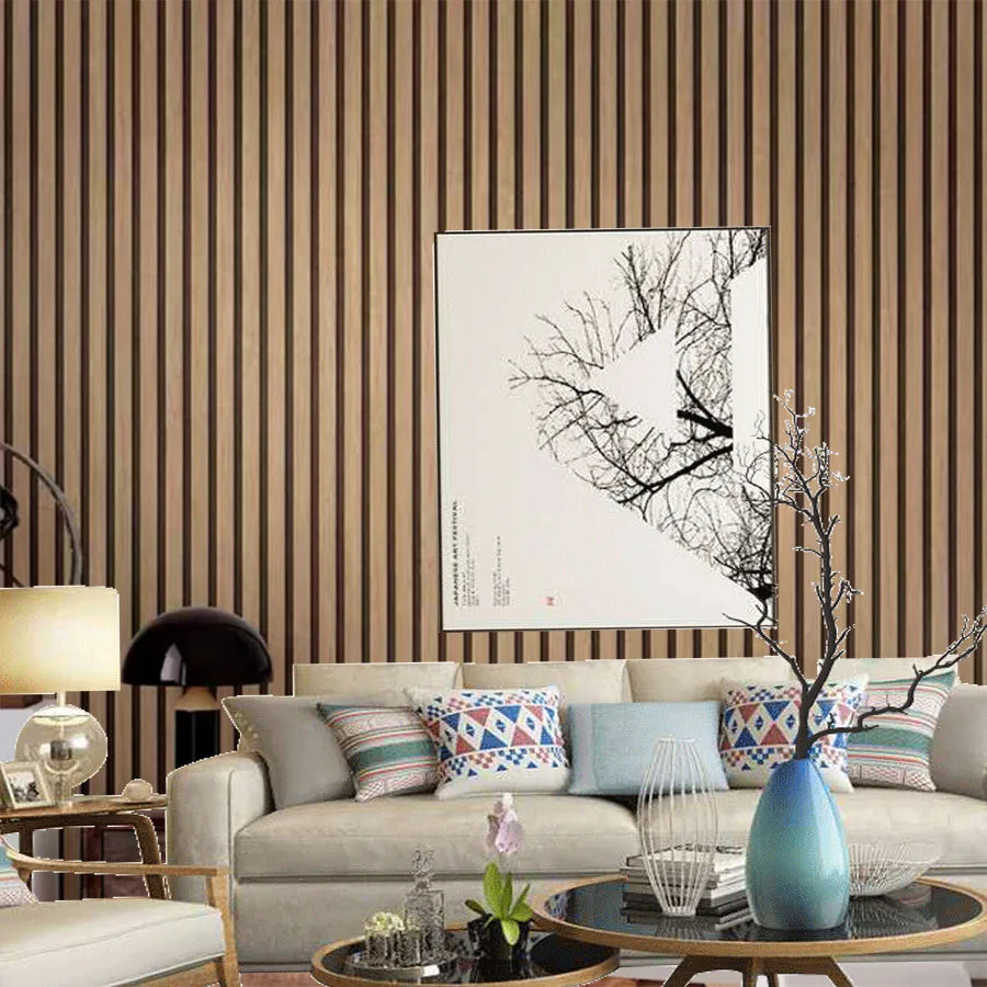 Wood Panel Peel & Stick Wallpaper