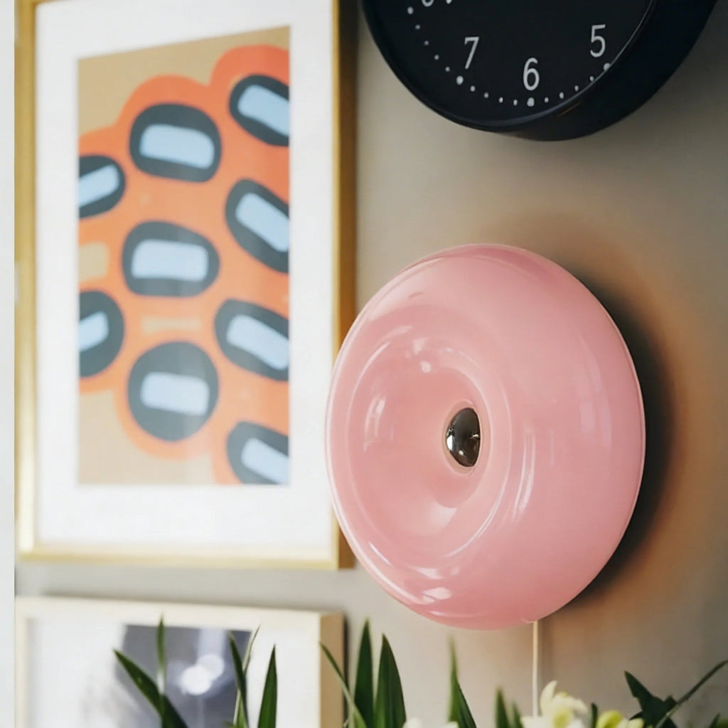 Doughnut Lamp – Pink