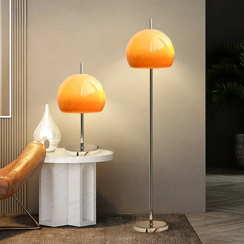 Bauhaus Gradient Glass Mushroom Lamp