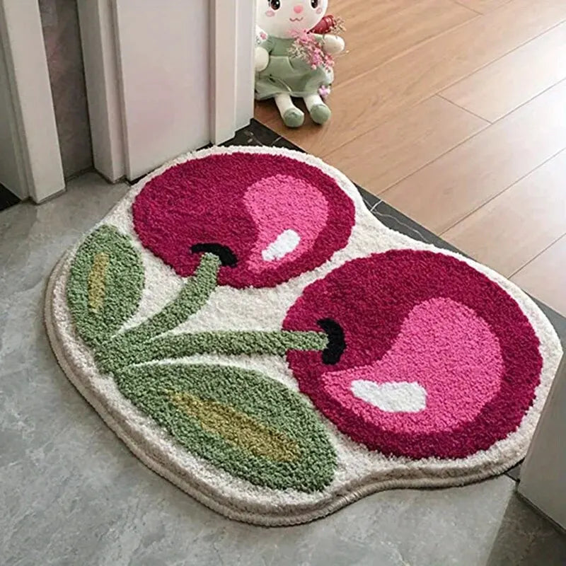 Cherry Shaped Rug