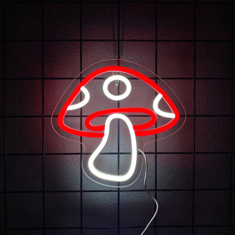 Mushroom LED Neon Sign