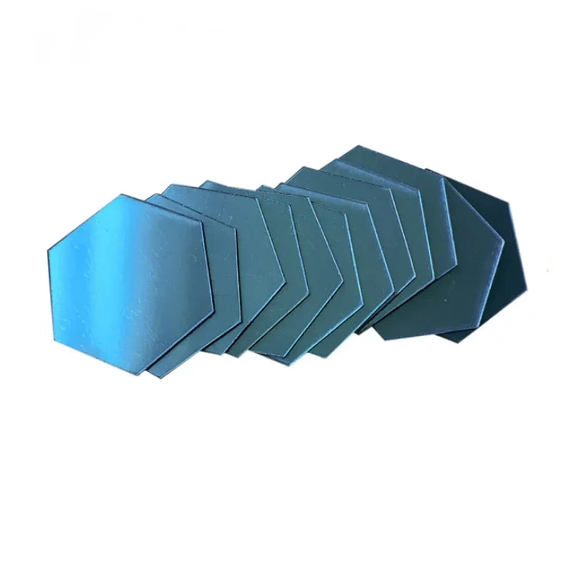 Hexagon 3D Mirror Wall Stickers