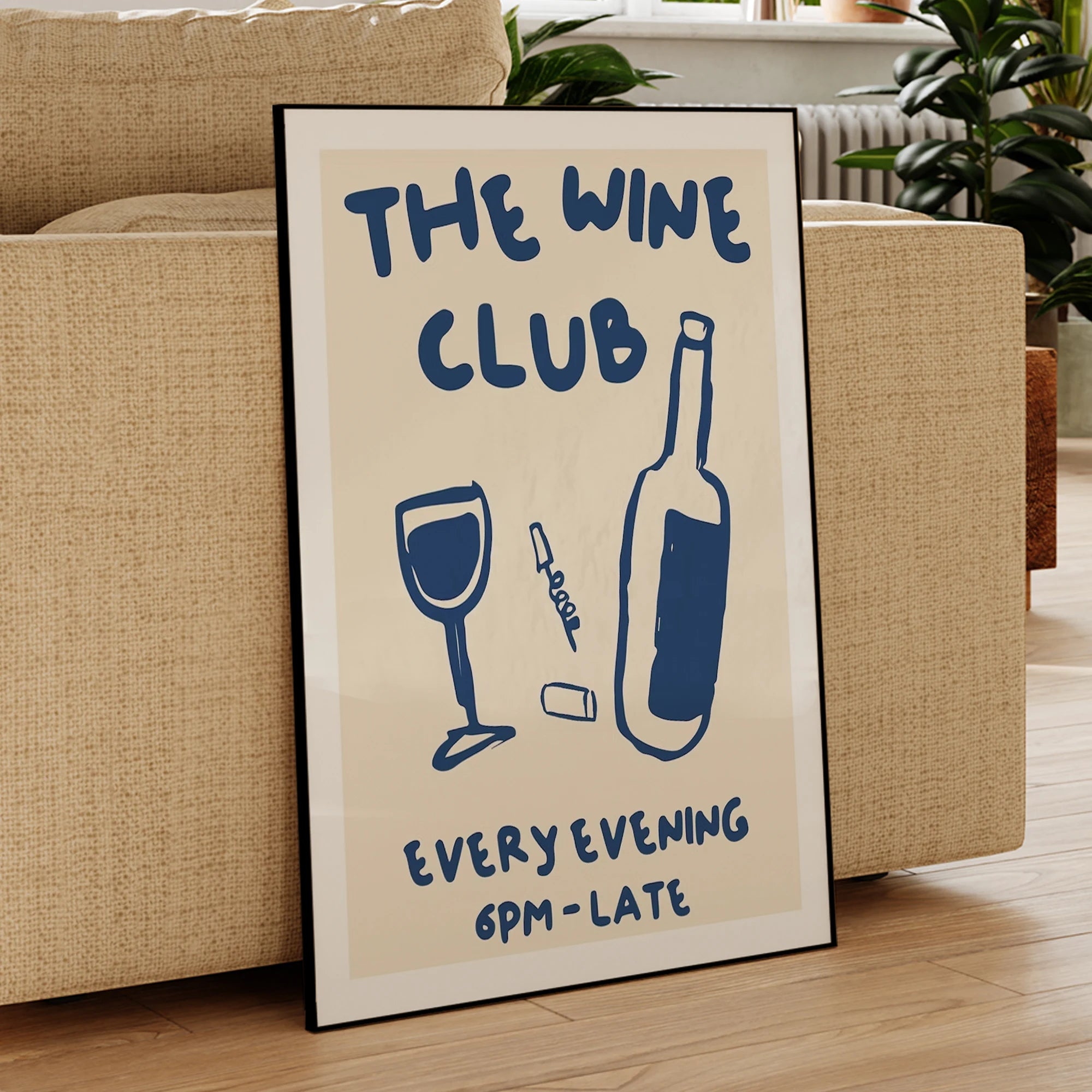 The Wine Club Art Print