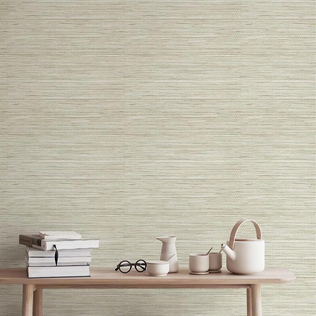 Grasscloth Peel & Stick Wallpaper