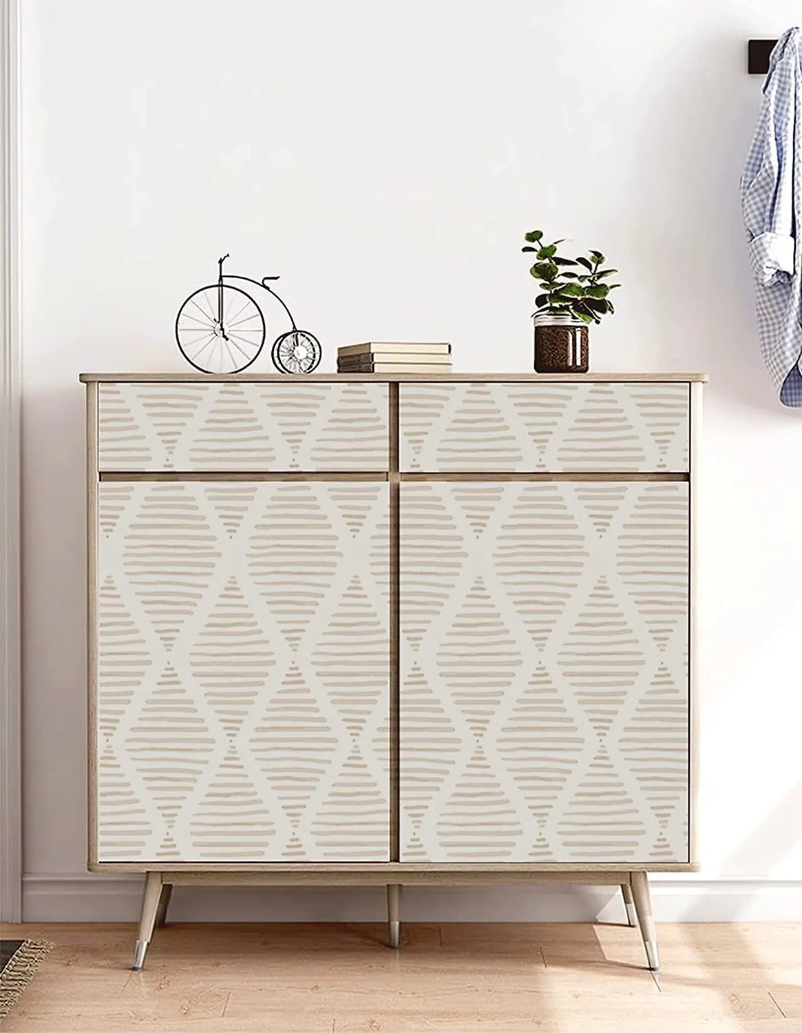 Modern Shape Peel & Stick Wallpaper