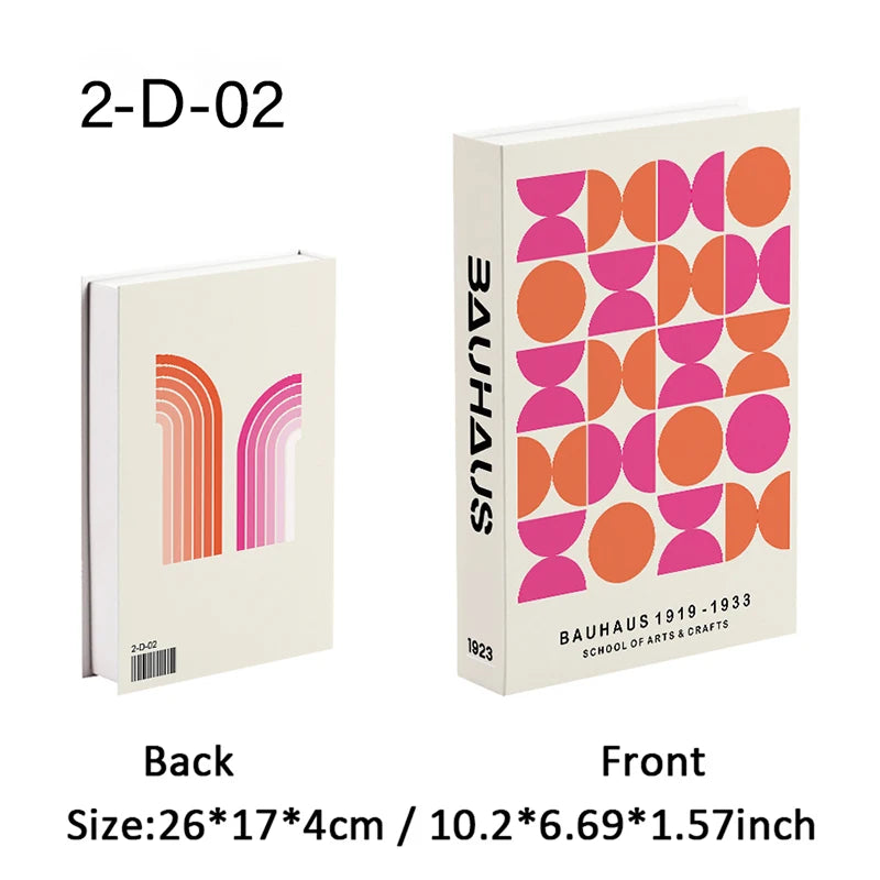 Luxury Decorative Fake Book