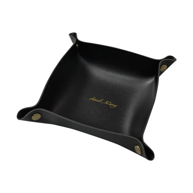 PVC Leather Storage Tray