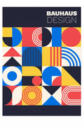 Multi-Color Bauhaus Design Art Print