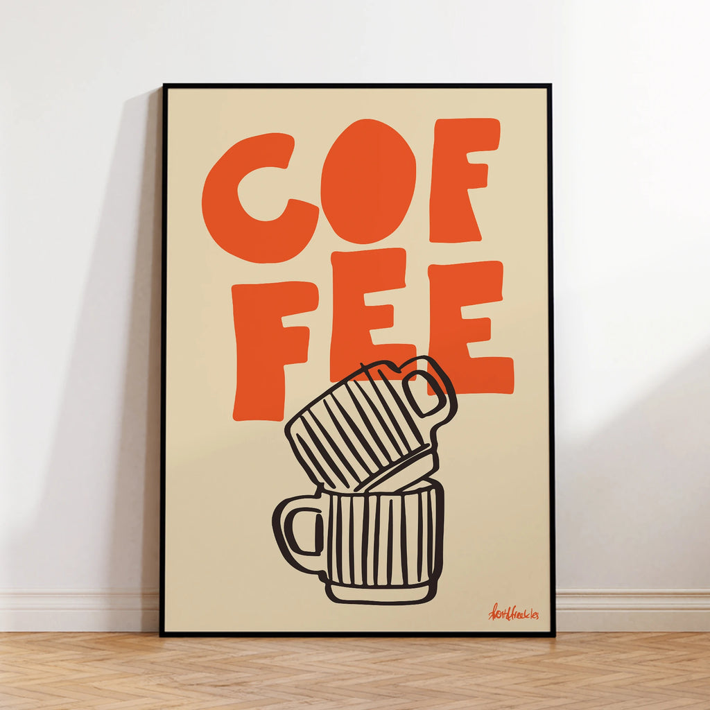 Espresso Minimalism Art Print