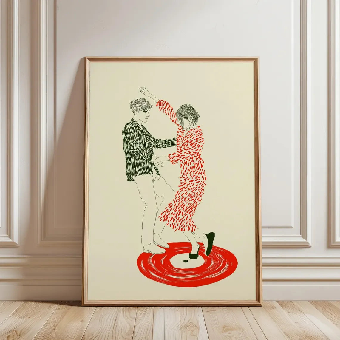 Dancing Couple Wall Art Prints