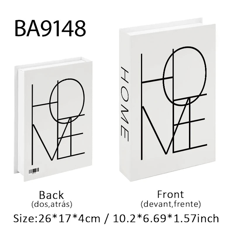 Luxury Decorative Fake Book