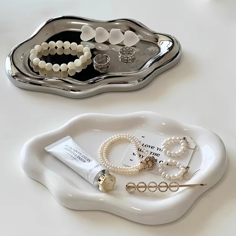 Cloud-Shaped Jewelry Tray