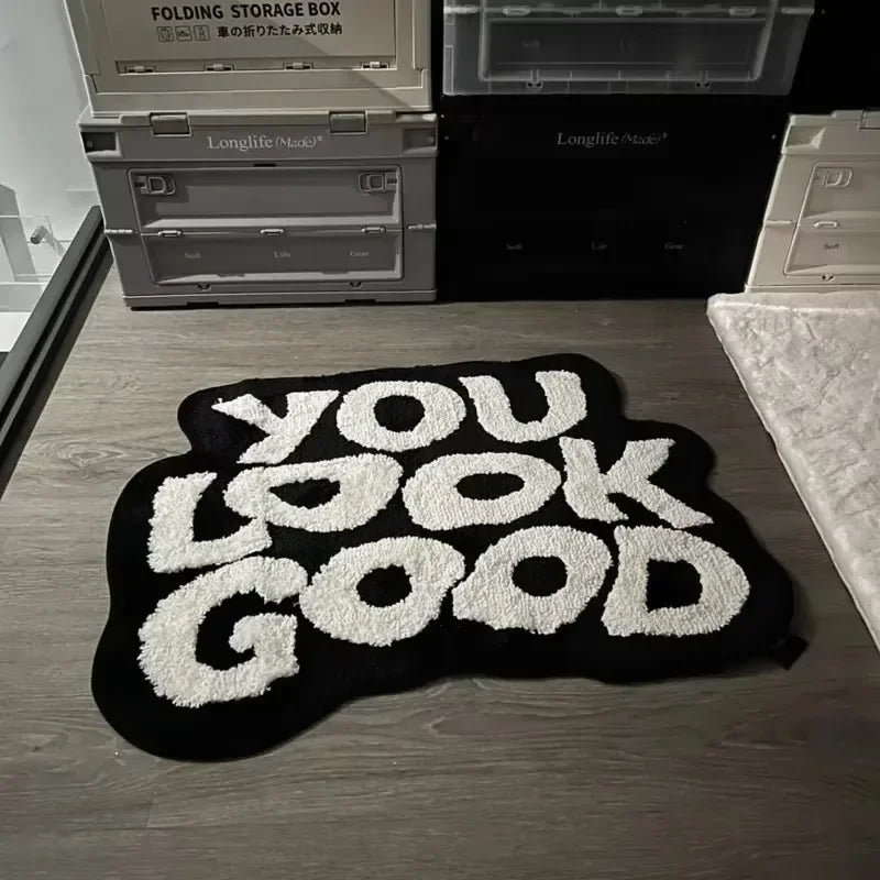 "You Look Good" Rug