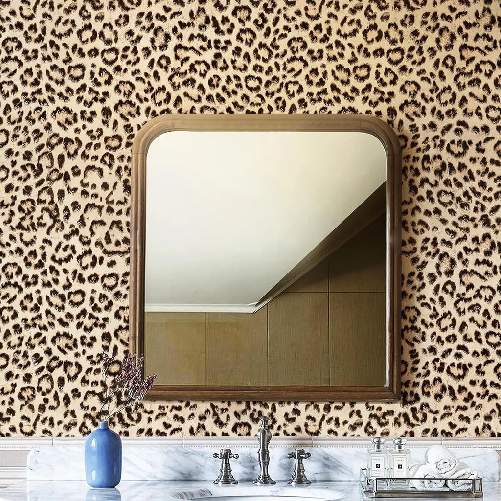 Cheetah Print Peel & Stick Wallpaper