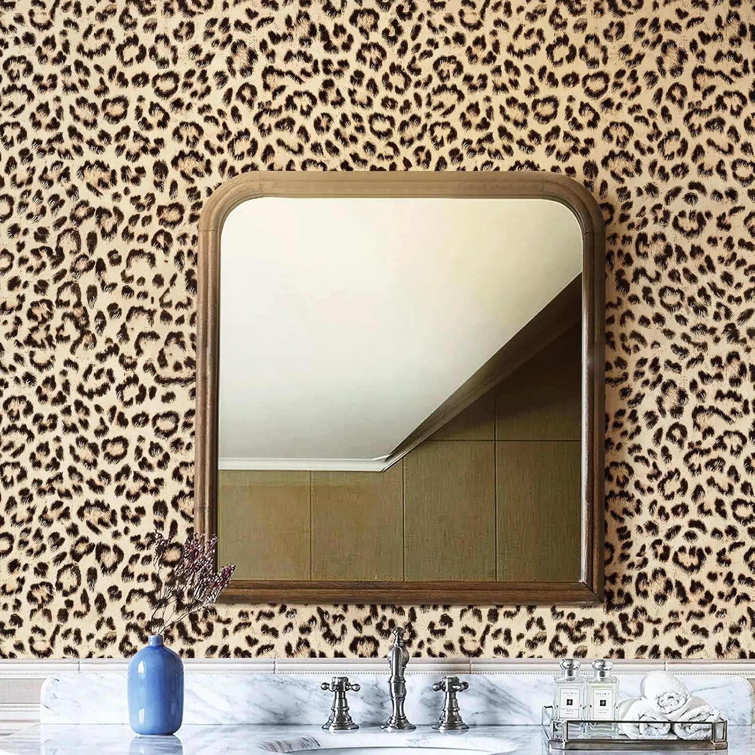 Cheetah Print Peel & Stick Wallpaper