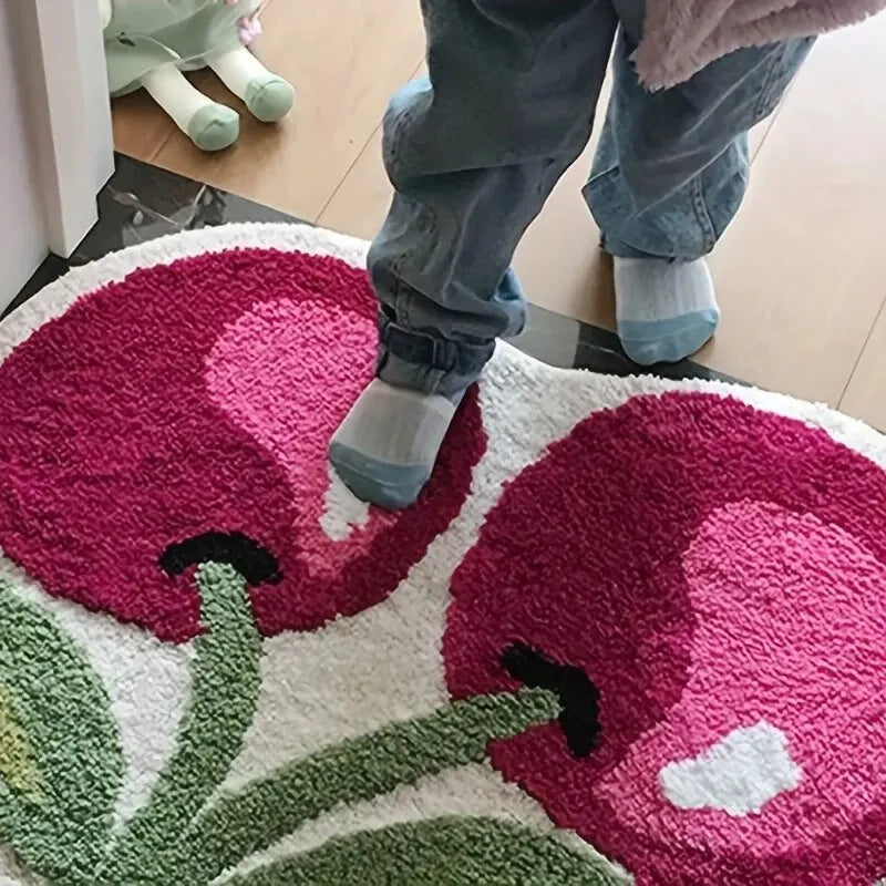 Cherry Shaped Rug