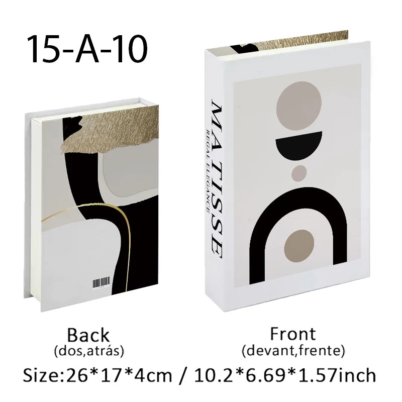 Luxury Decorative Fake Book