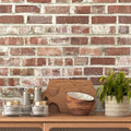 Red Brick Peel & Stick Wallpaper