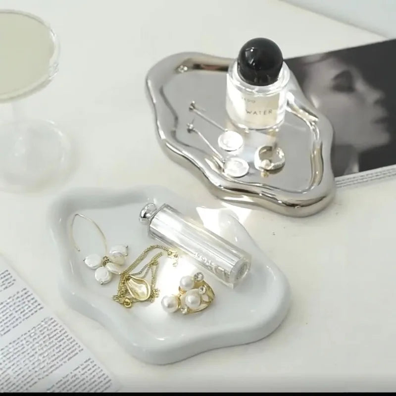 Cloud-Shaped Jewelry Tray