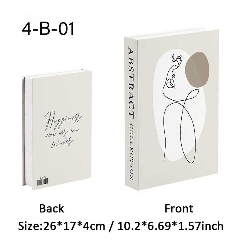 Luxury Decorative Fake Book