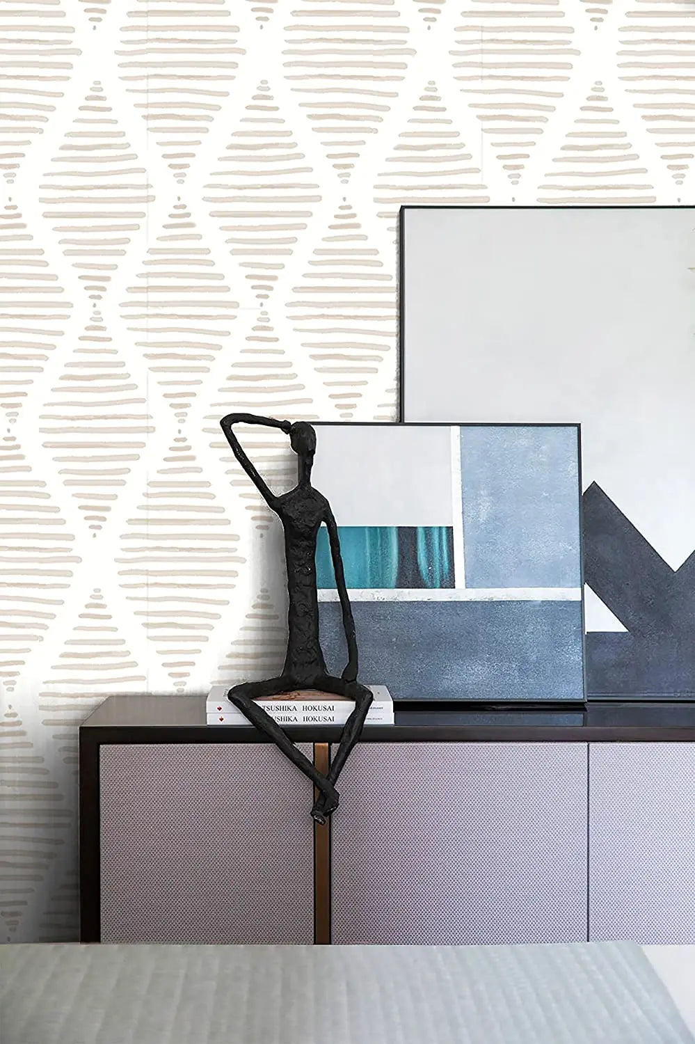 Modern Shape Peel & Stick Wallpaper