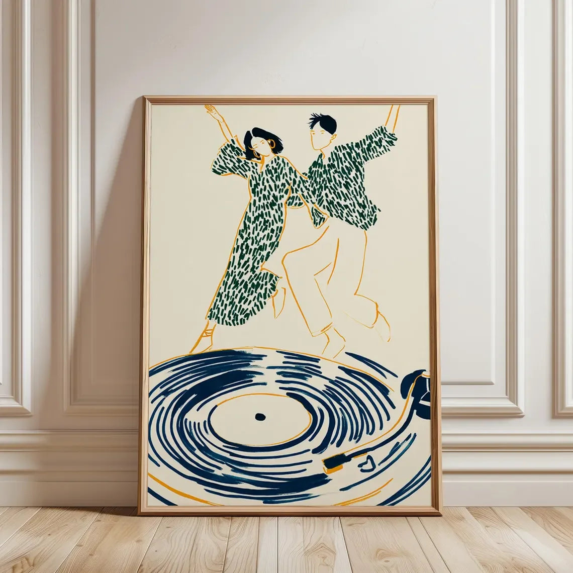 Dancing Couple Wall Art Prints