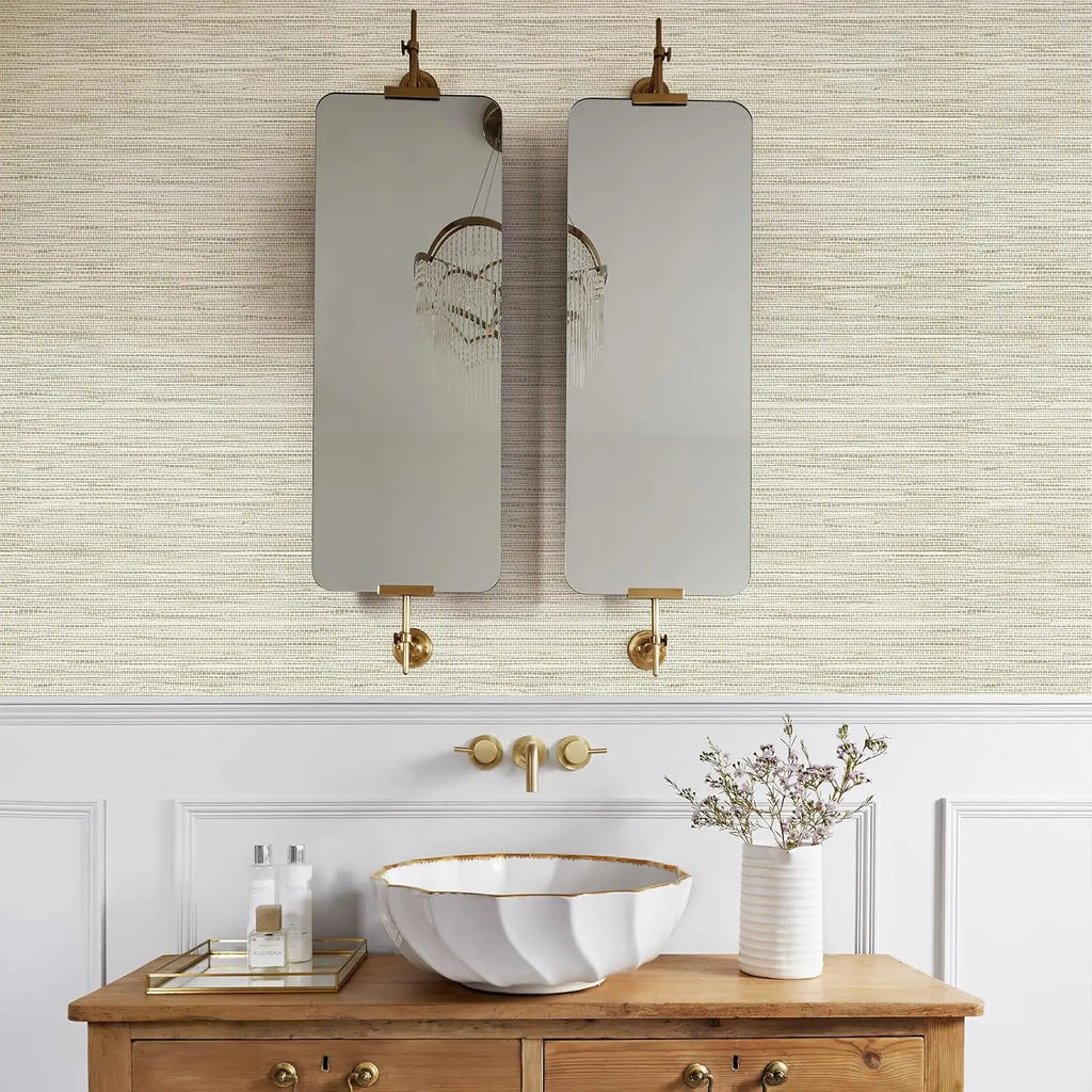 Grasscloth Peel & Stick Wallpaper