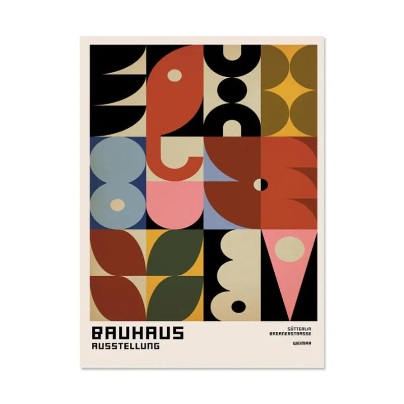 Bauhaus Ausstellung Art Print
