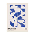 Blue Bauhaus Art Print