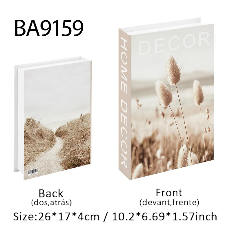 Luxury Decorative Fake Book