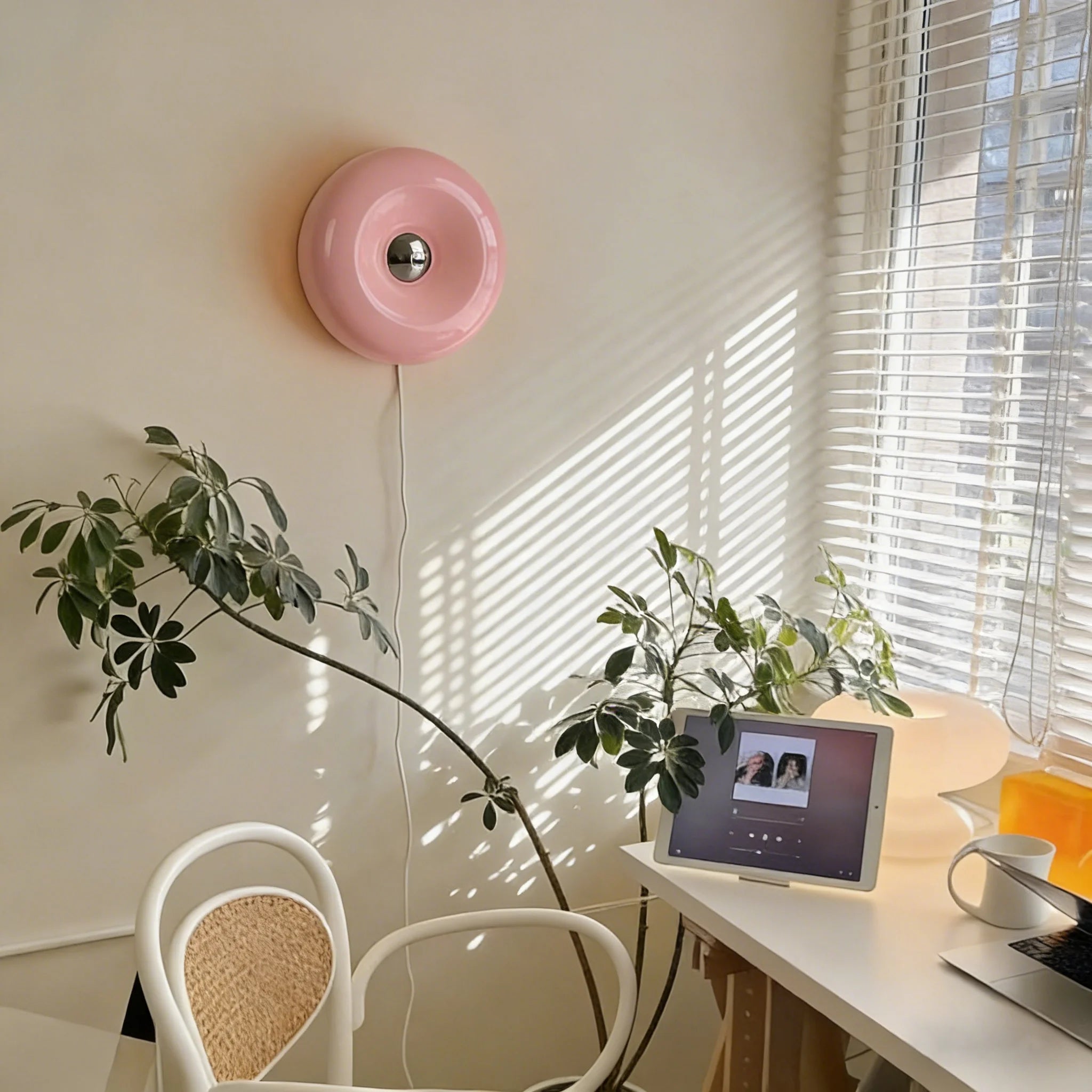 Doughnut Lamp – Pink