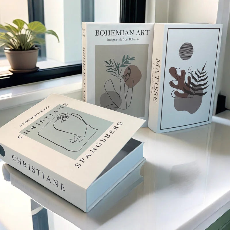 Luxury Decorative Fake Book