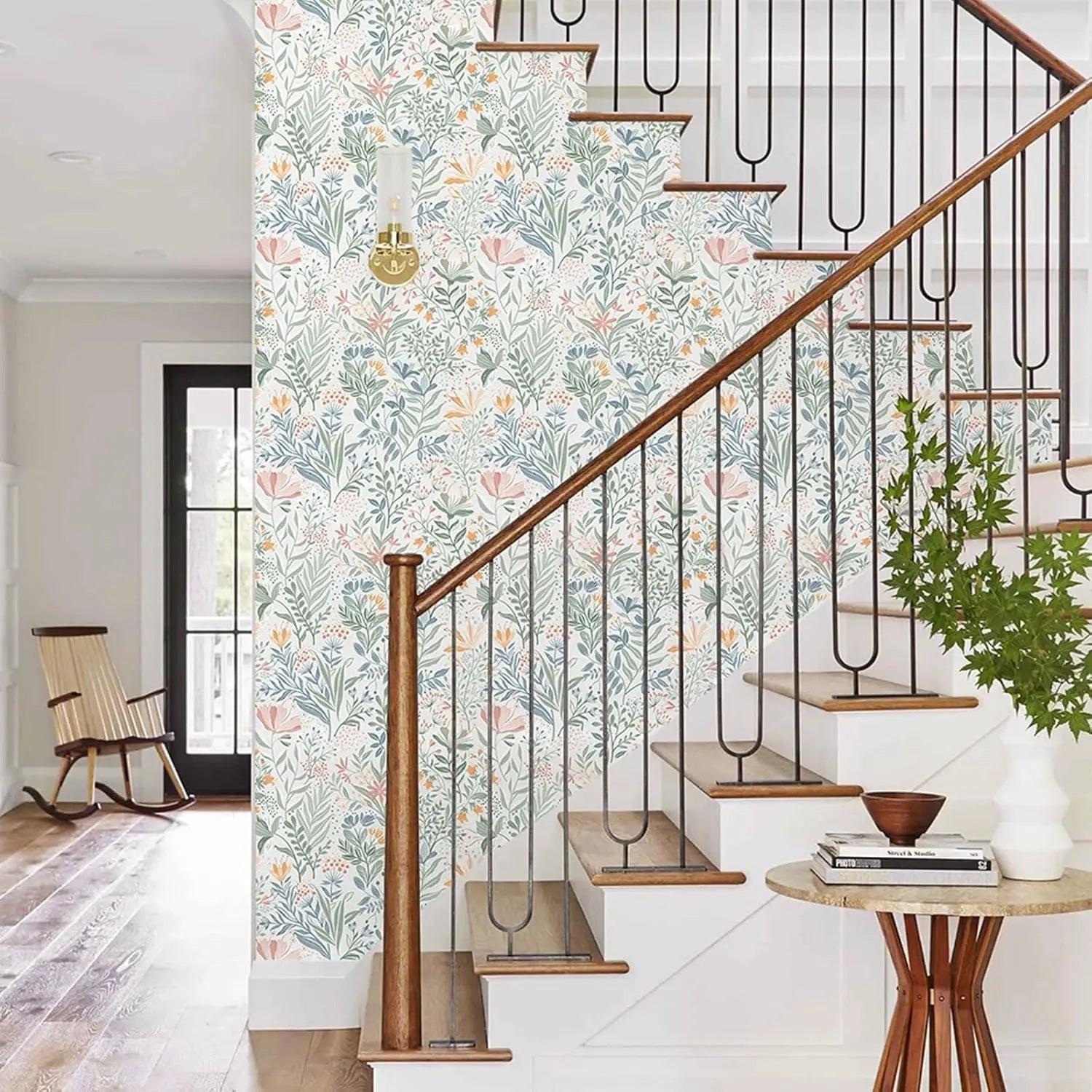 Boho Flower Peel & Stick Wallpaper