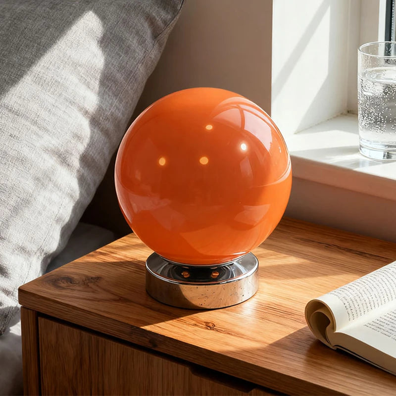 Minimalist Glass Orb Lamp