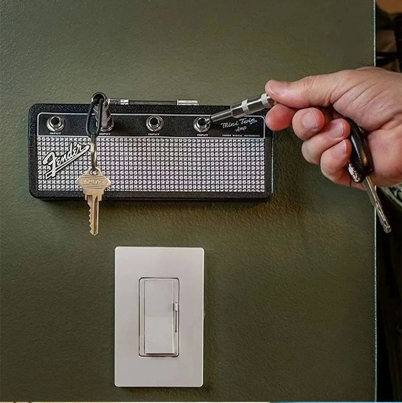 Guitar Amp Wall Key Holder