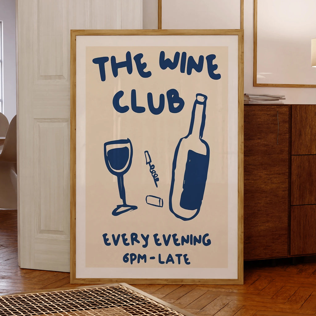 The Wine Club Art Print