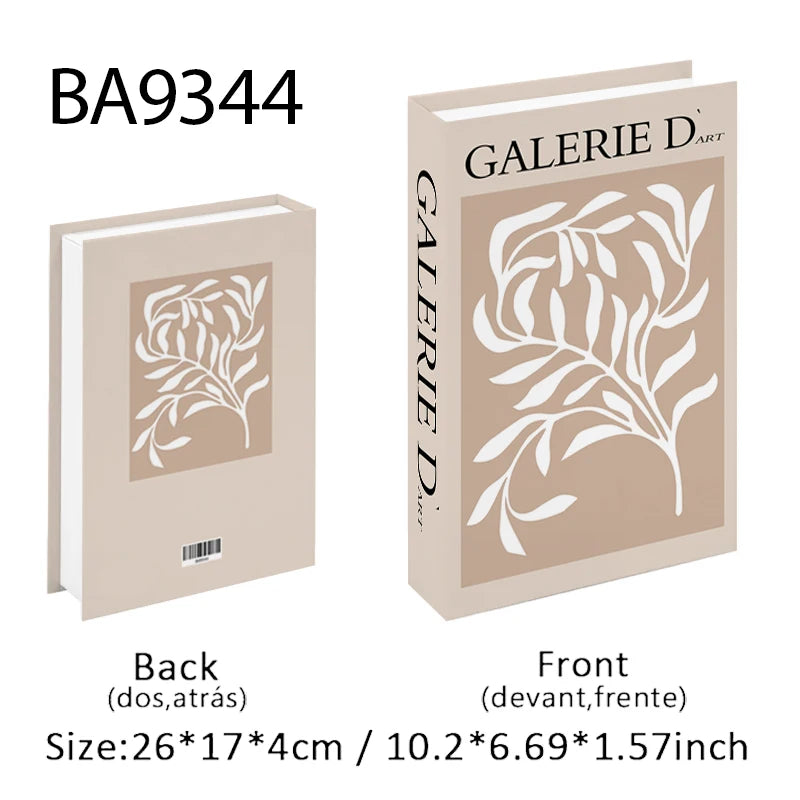 Luxury Decorative Fake Book