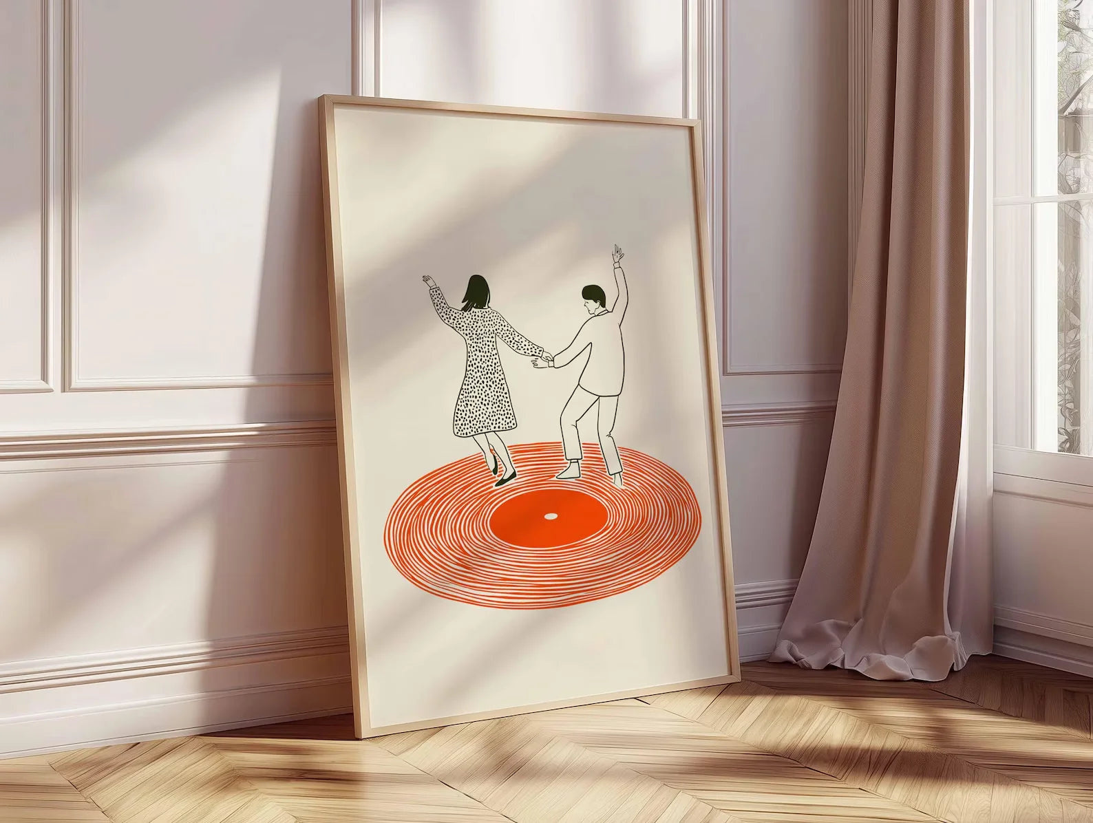 Dancing Couple Wall Art Prints