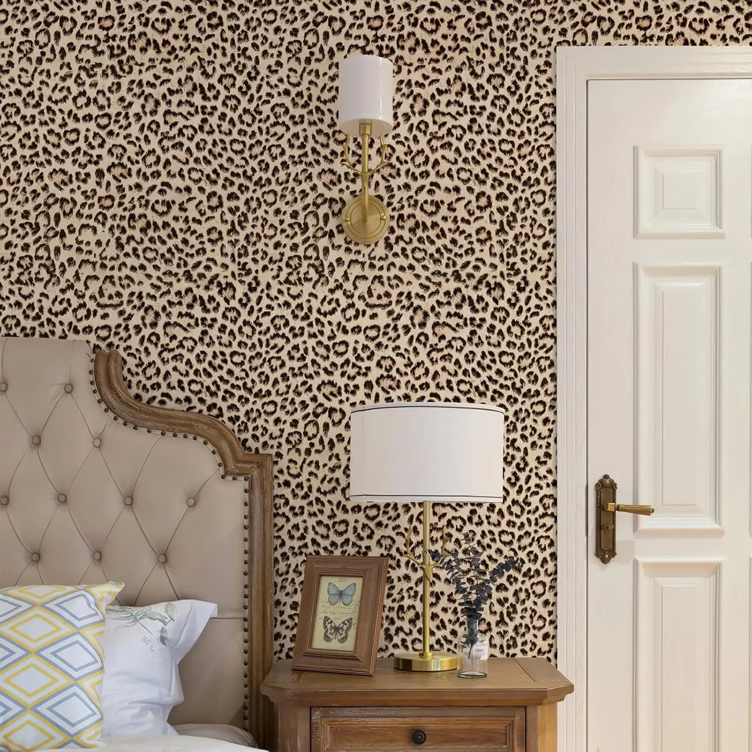 Cheetah Print Peel & Stick Wallpaper