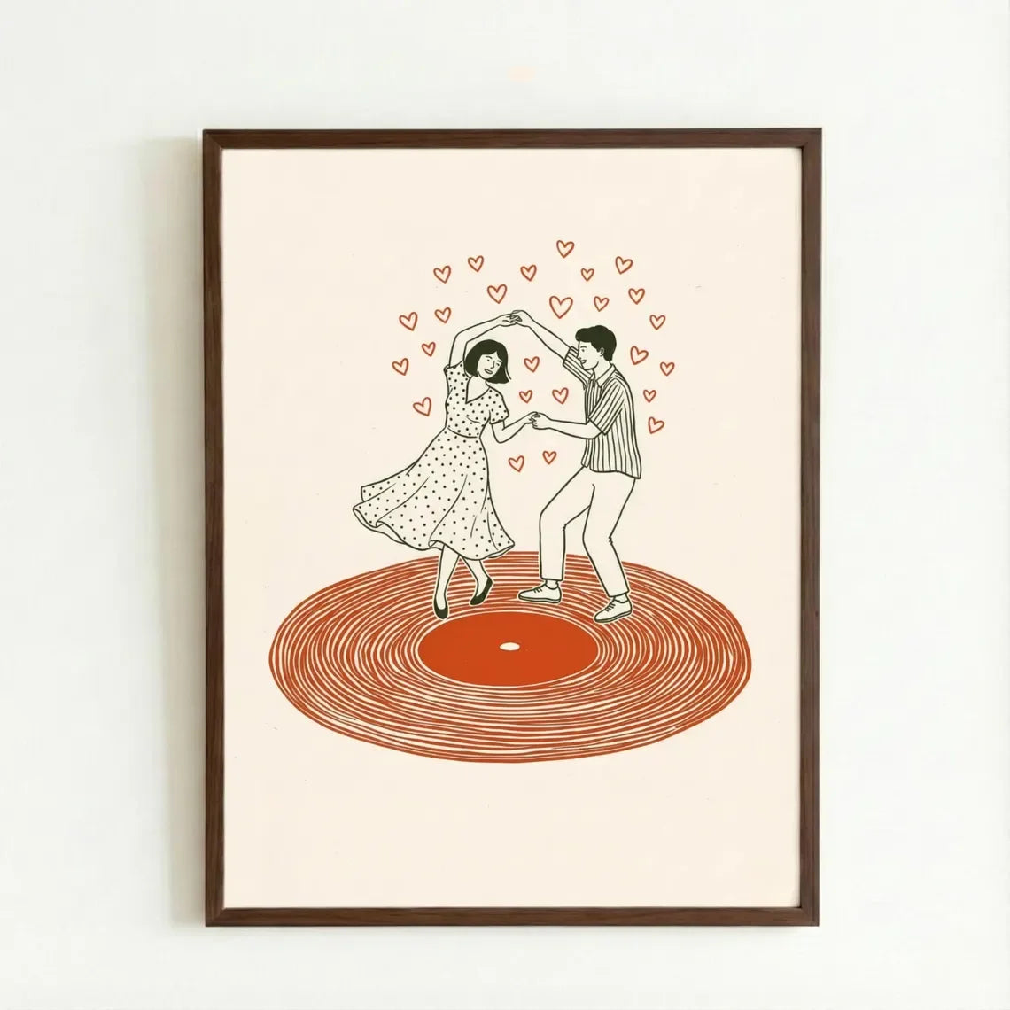 Dancing Couple Wall Art Prints
