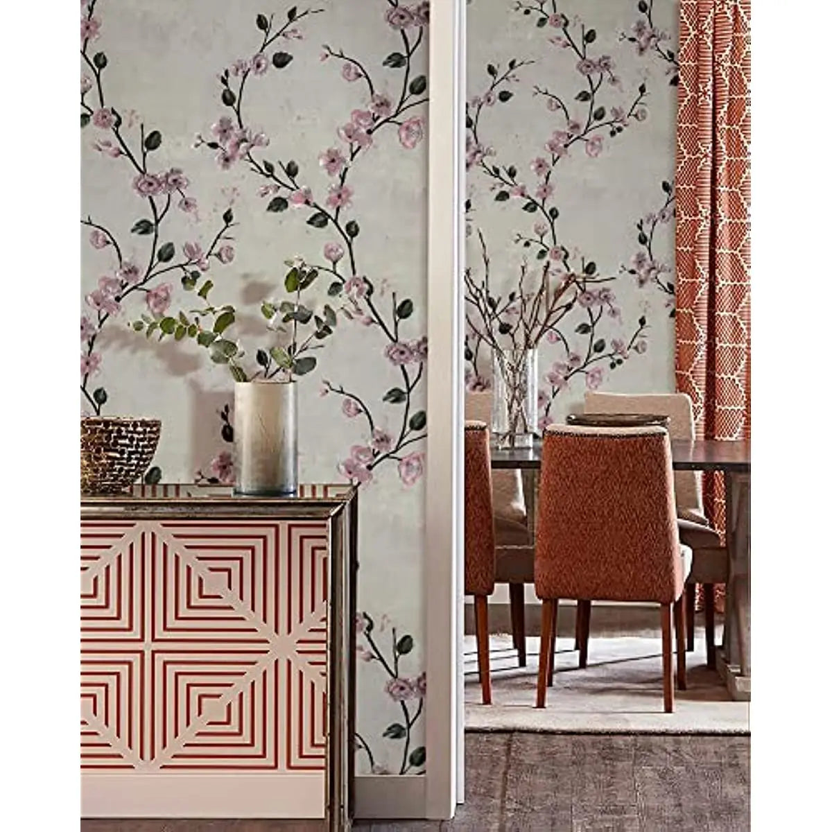 Plum Blossom Peel & Stick Contact Paper