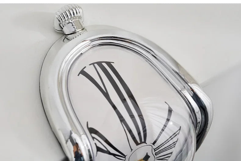Surrealist Melting Wall Clock