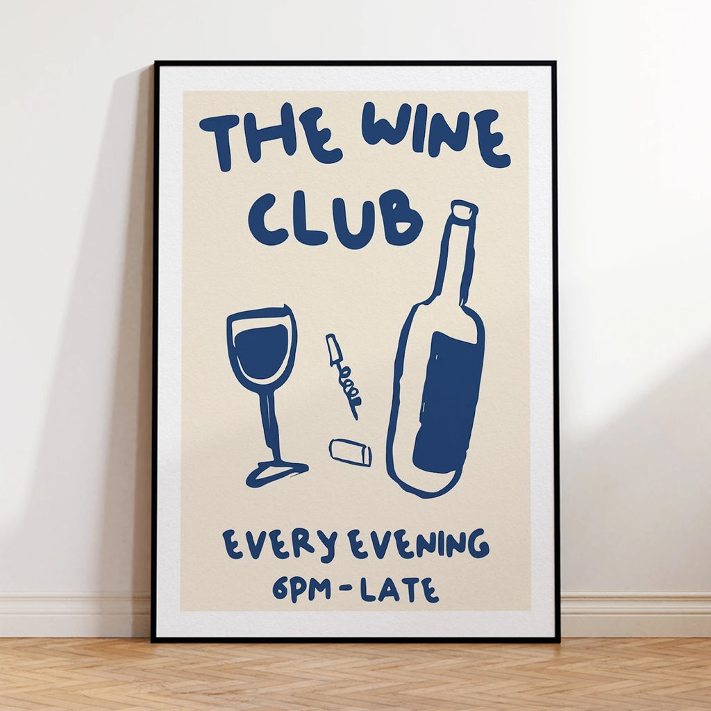 The Wine Club Art Print