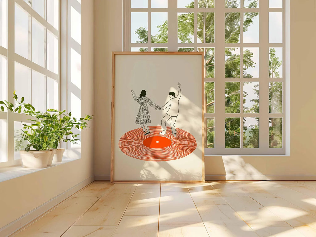 Dancing Couple Wall Art Prints
