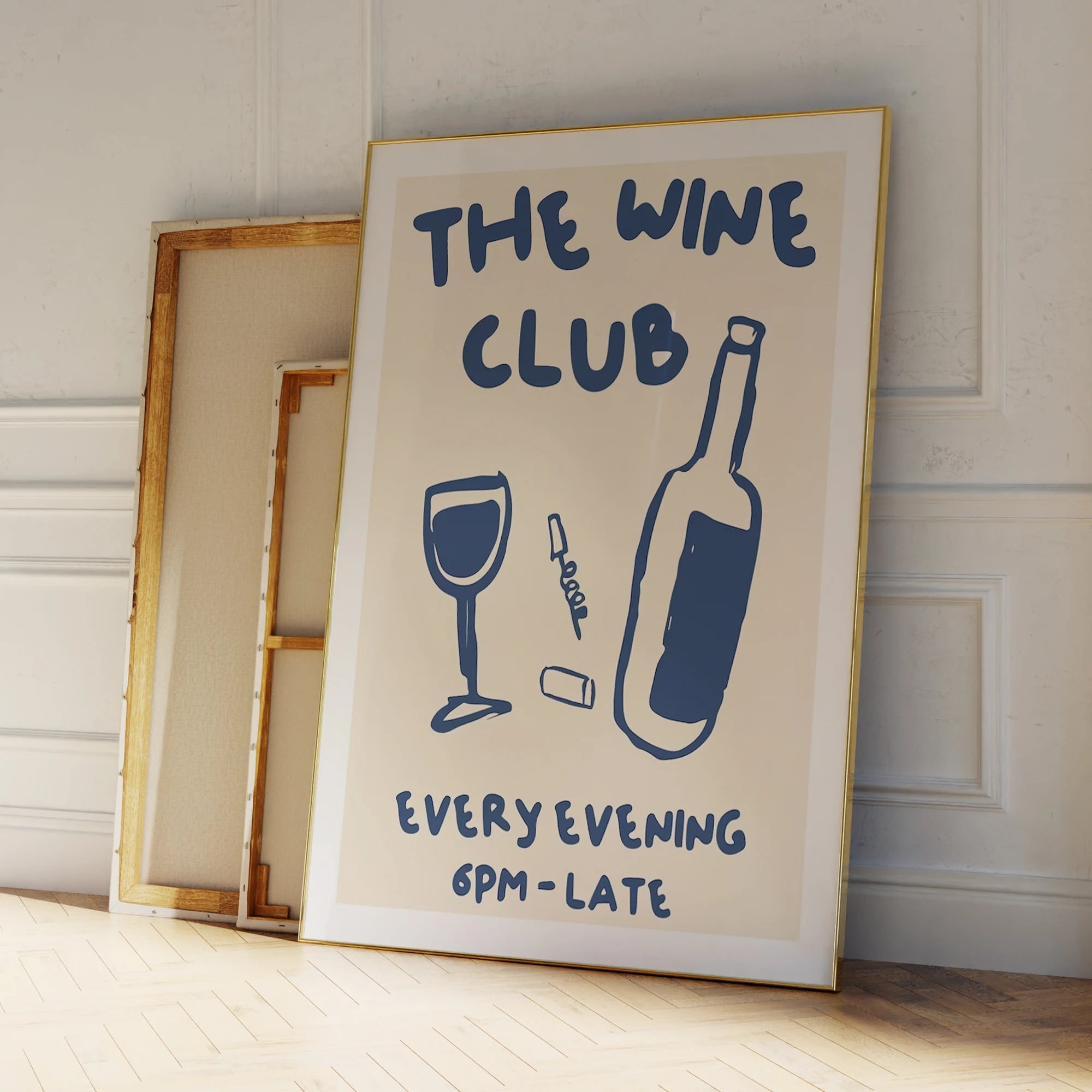 The Wine Club Art Print