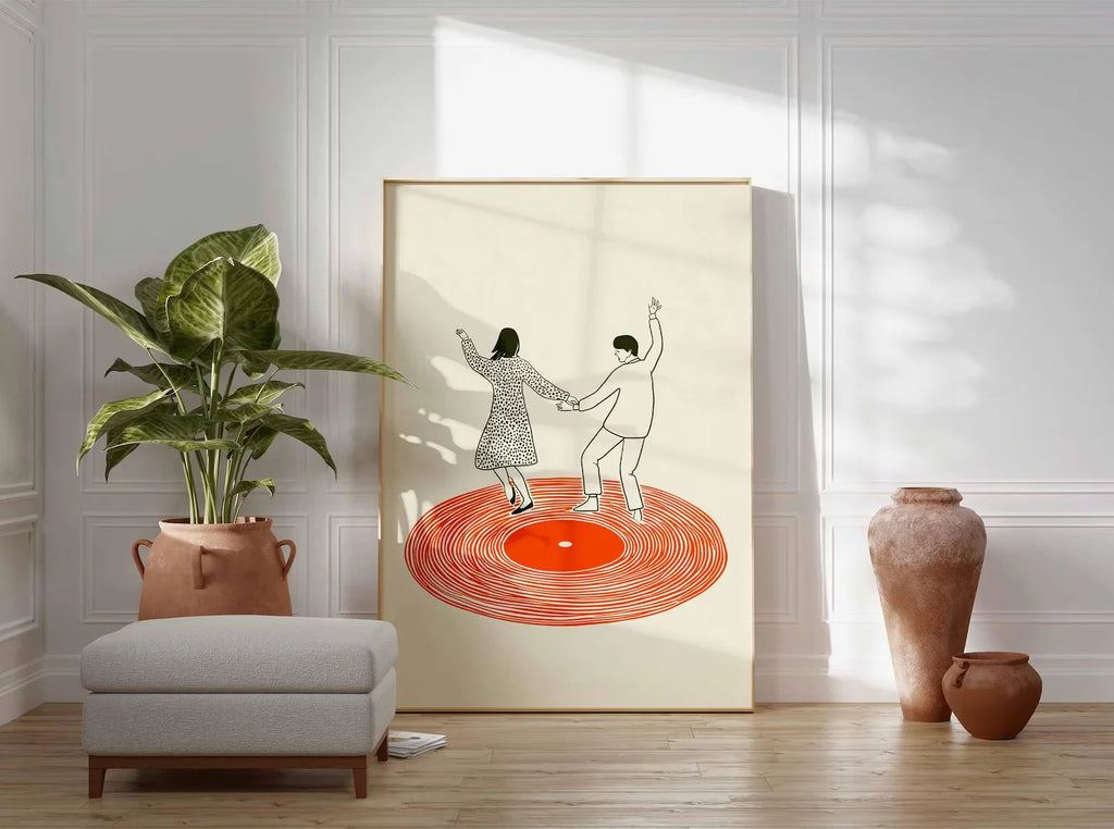 Dancing Couple Wall Art Prints